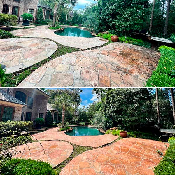 Durable Staining, Sealing, and Recoating in Spring