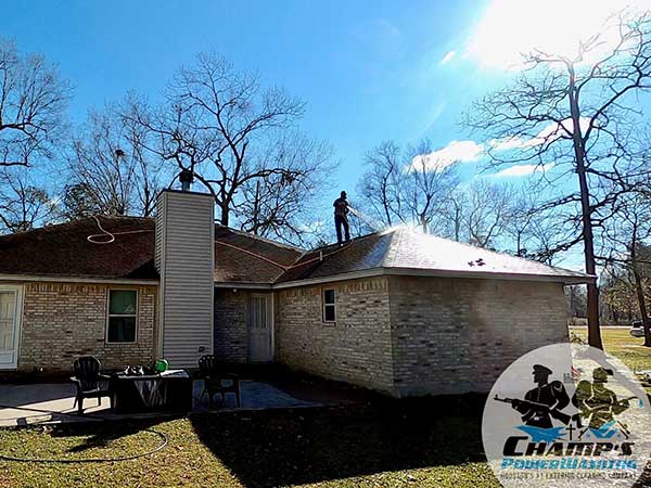 Soft Washing in Spring, TX